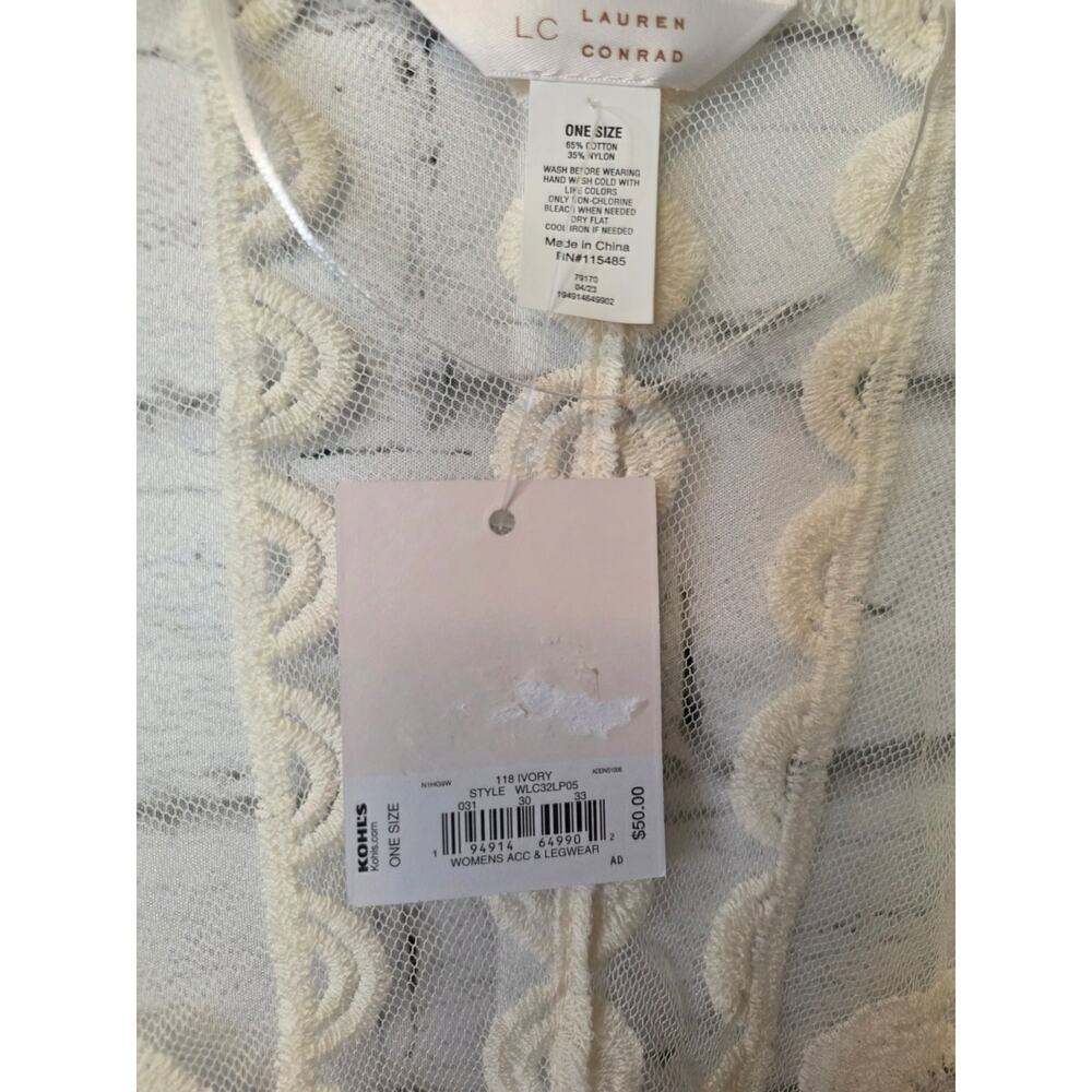 Lauren Conrad Women's Ivory Kimono - Picture 5 of 8